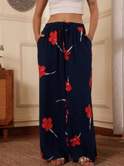 Midnight Viscose Resort Pants