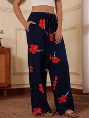 Midnight Viscose Resort Pants